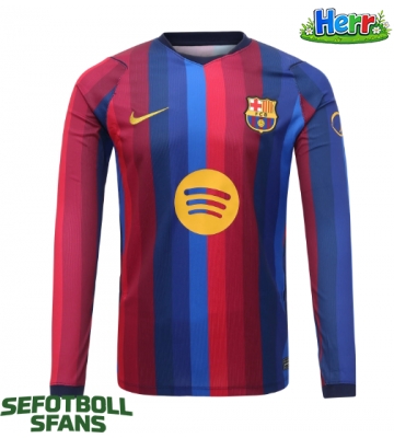 Barcelona Hemmatröja 2026-27 Långärmad